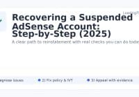 Recovering a Suspended AdSense Account