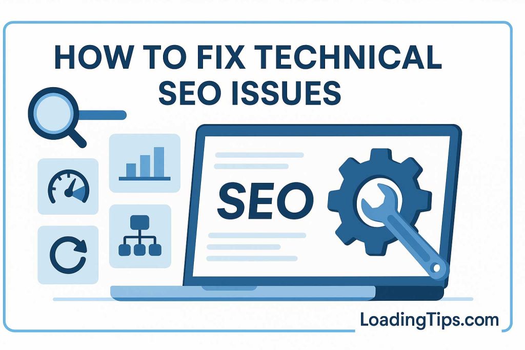how to fix technical SEO issues