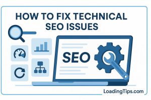 how to fix technical SEO issues