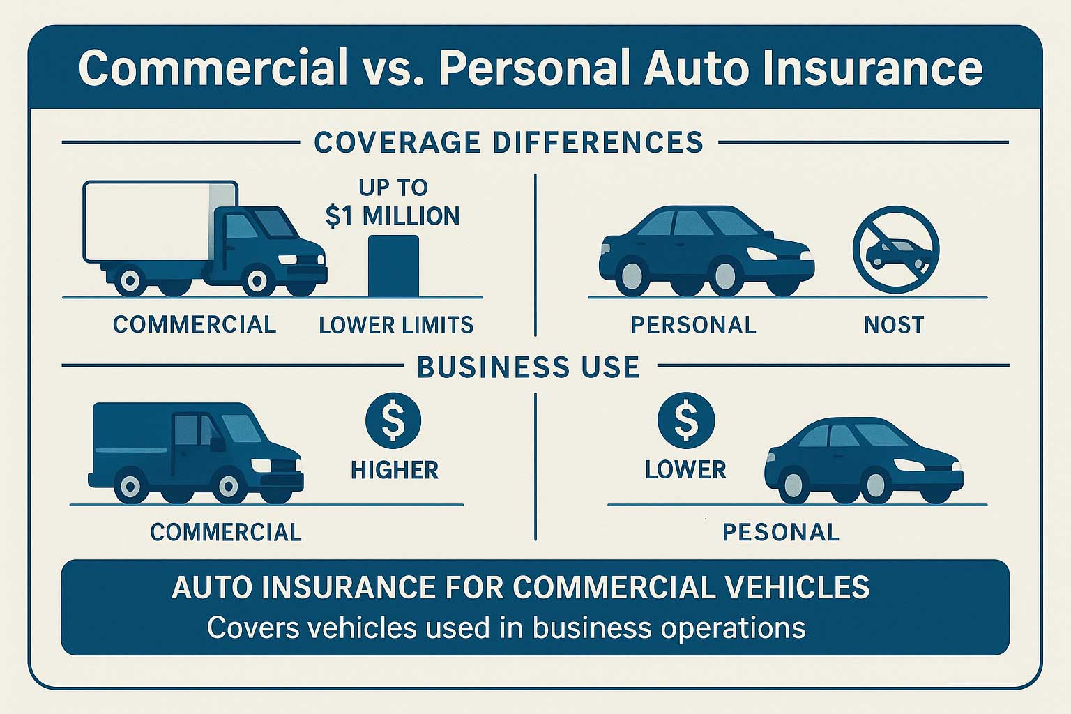 Business vs Personal Auto Insurance