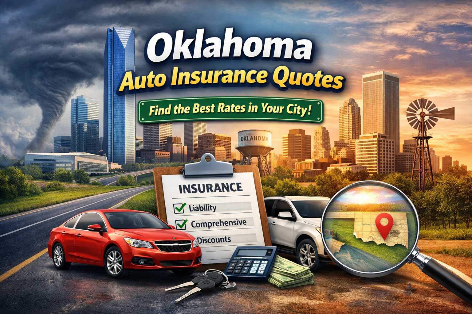 Oklahoma City auto insurance quotes