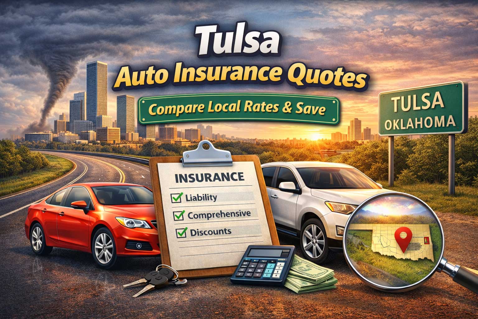 Tulsa auto insurance comparison 