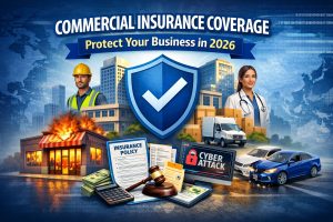 Commercial insurance protection for businesses