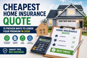Cheapest Home Insurance Quote